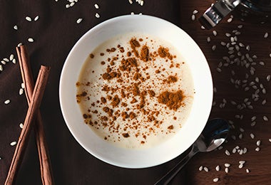 Golosinas y dulces típicos arroz con leche