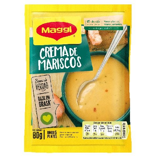 crema de mariscos