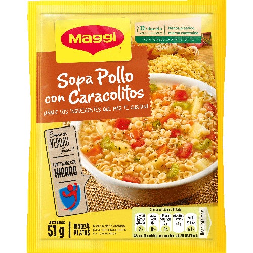 MAGGI® Sopa de Pollo con Caracolitos