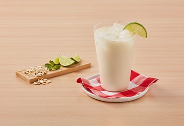 Batido de avena y limón