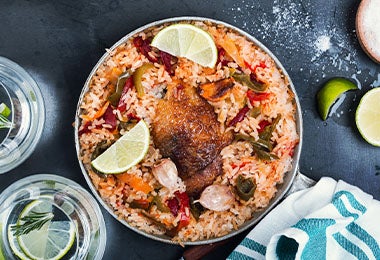  Recetas de arroz con pechuga de pollo