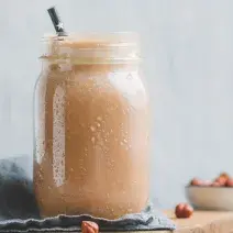 Café Frío con Mantequilla de Maní