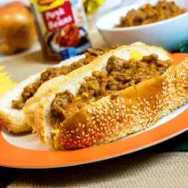 Hot Dog con queso y chile