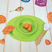 CROQUETAS de ARROZ con CAMOTE preparadas con GERBER®