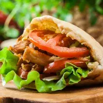 Pita de pollo