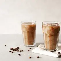 Café Frío con Caramelo Salado