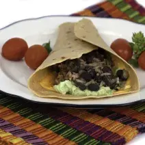 Burrito de Gallo Pinto con Queso