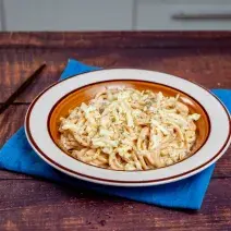 Pasta con tomate rostizado