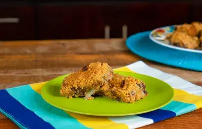 Blondies con Chispas de Chocolate