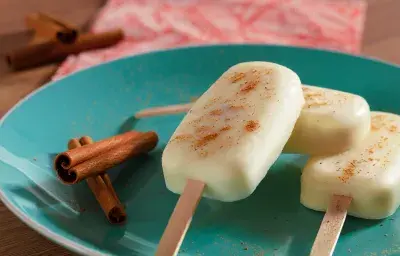 Paletas de Arroz con Leche