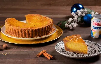 Pie de Calabaza navideño