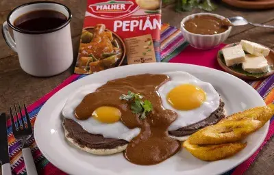 Huevos Montados Al Pepián Huevos Montados Al Pepián