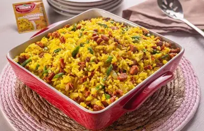 Arroz con Chorizo y Ejote Arroz con Chorizo y Ejote