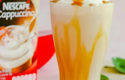 Cappuccino Helado con Caramelo