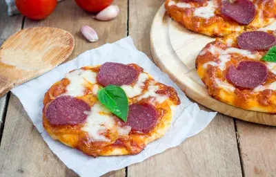 Pizza Casera de Pepperoni