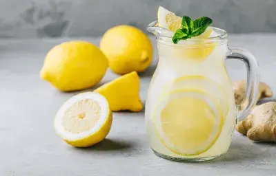 Limonada con Leche Condensada y jengibre