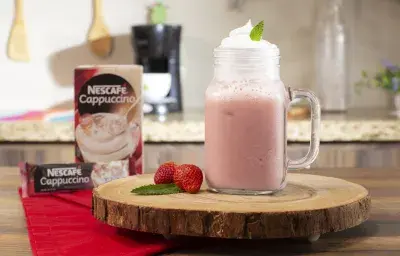 Frappuccino de Fresa