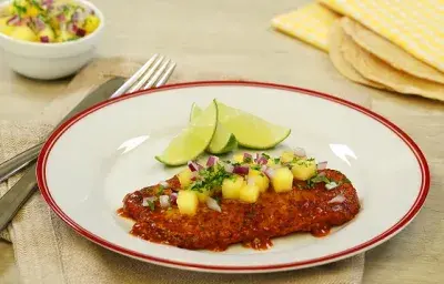 Pescado con achiote