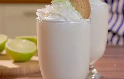 Batido de pie de limón