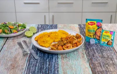 filete de pescado a lo machos