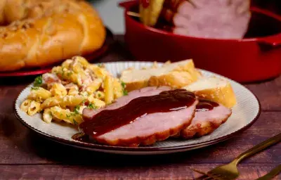 JAMÓN EN SALSA AGRIDULCE JAMÓN EN SALSA AGRIDULCE