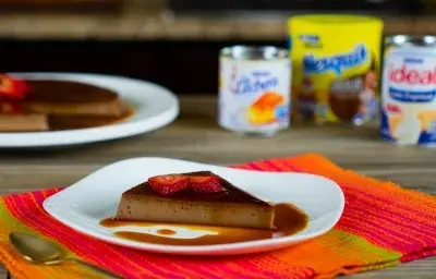 Flan de Chocolate NESQUIK