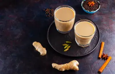 Latte de vainilla y Jengibre