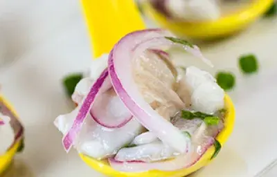 Ceviche de Corvina