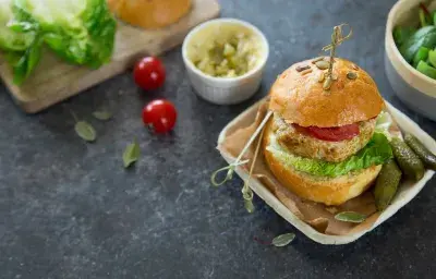 Hamburguesas  Italianas de Pollo Sin Gluten