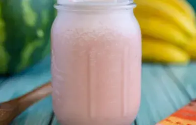 Batido Sandía y Banana