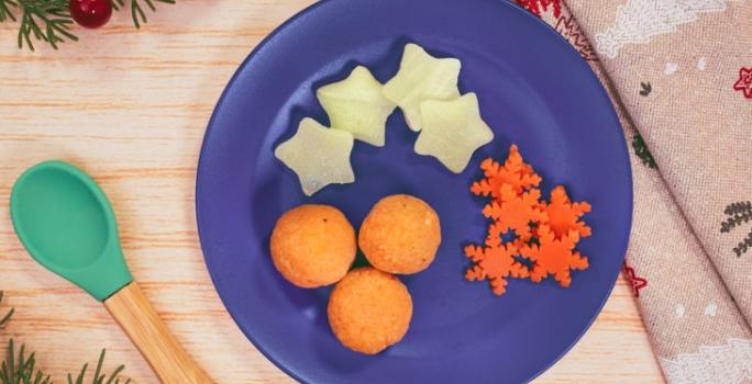 ALBÓNDIGAS de RES con VERDURAS preparadas con GERBER®