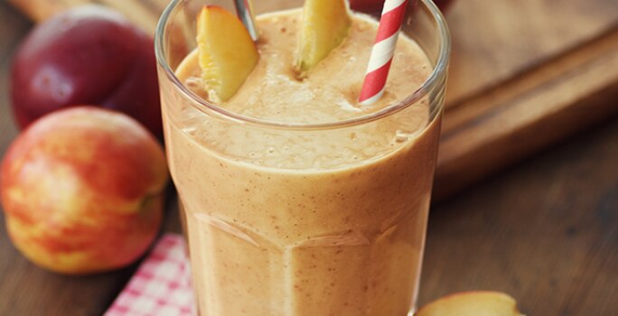 Batido de Melocotón y Avena