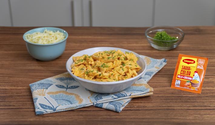 Pasta con Curcuma