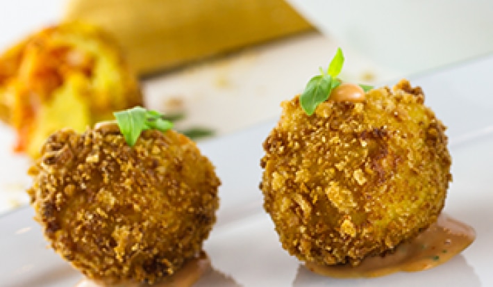 Croquetas de Plátano y Bacalao