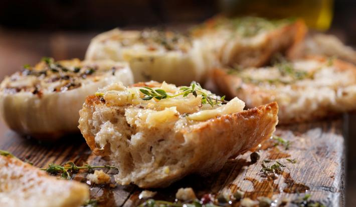 Pan de Ajo Rostizado