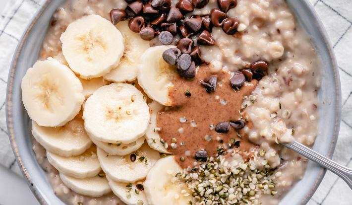 Avena de chocolate