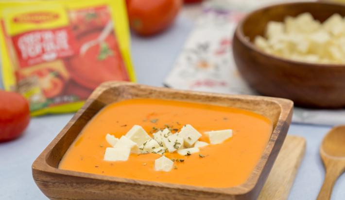 Crema de Tomate con Queso