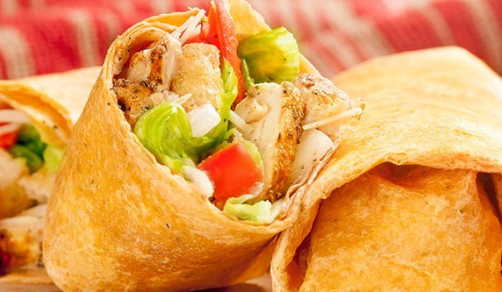 Wrap de pollo