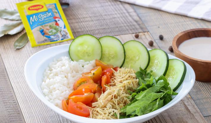 Bowl de Arroz con Pollo