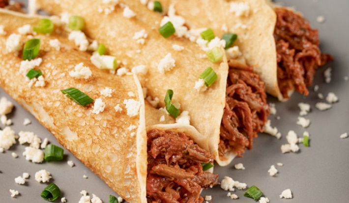 Crepas de ropa vieja