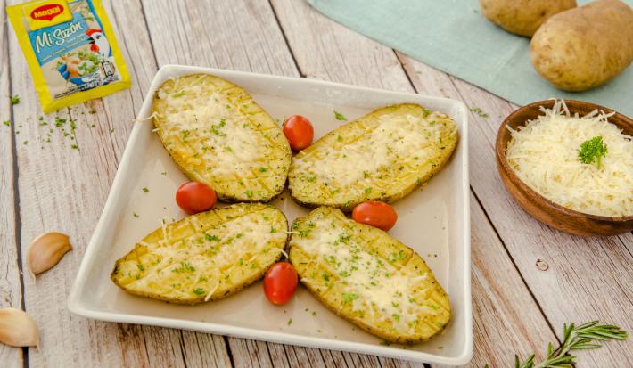 Papas con Mantequilla y Parmesano