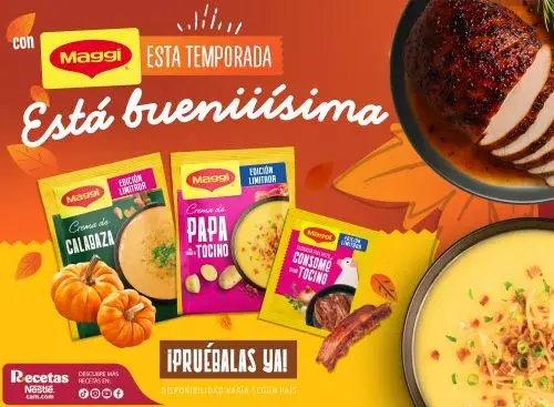 Con MAGGI® esta temporada está buenísima. Con MAGGI® esta temporada está buenísima.